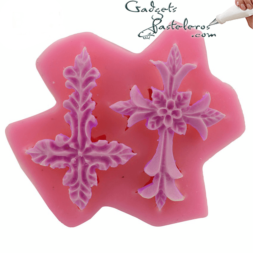 Molde de silicona Cruces Comunión