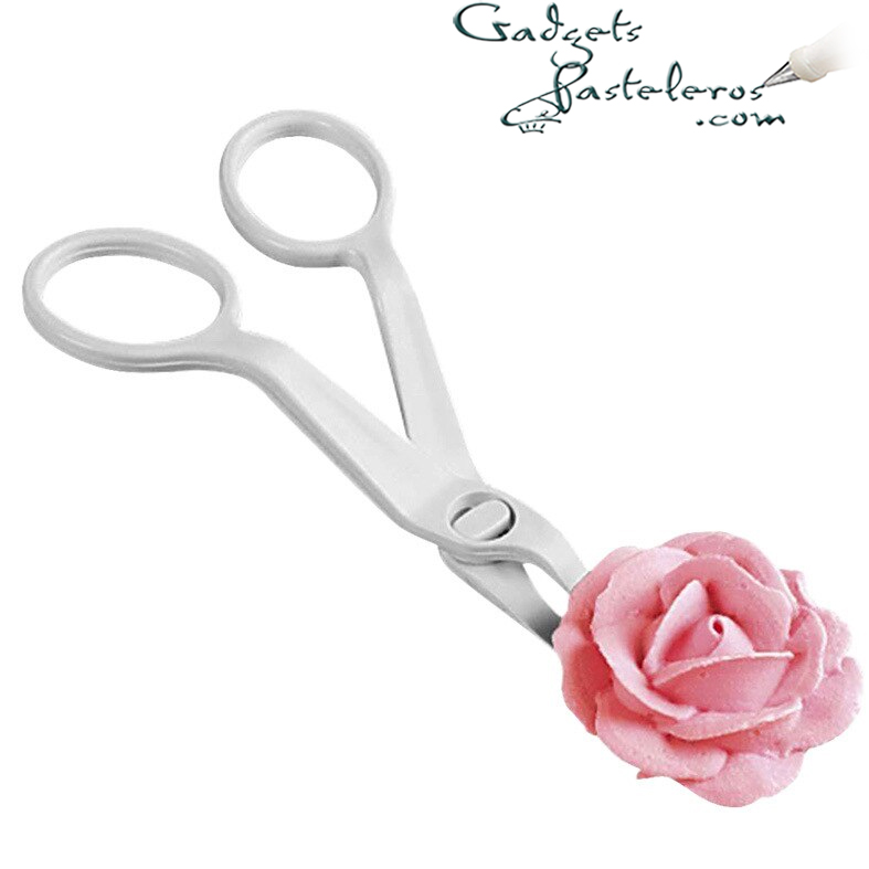 Tijera para transferencia de flores