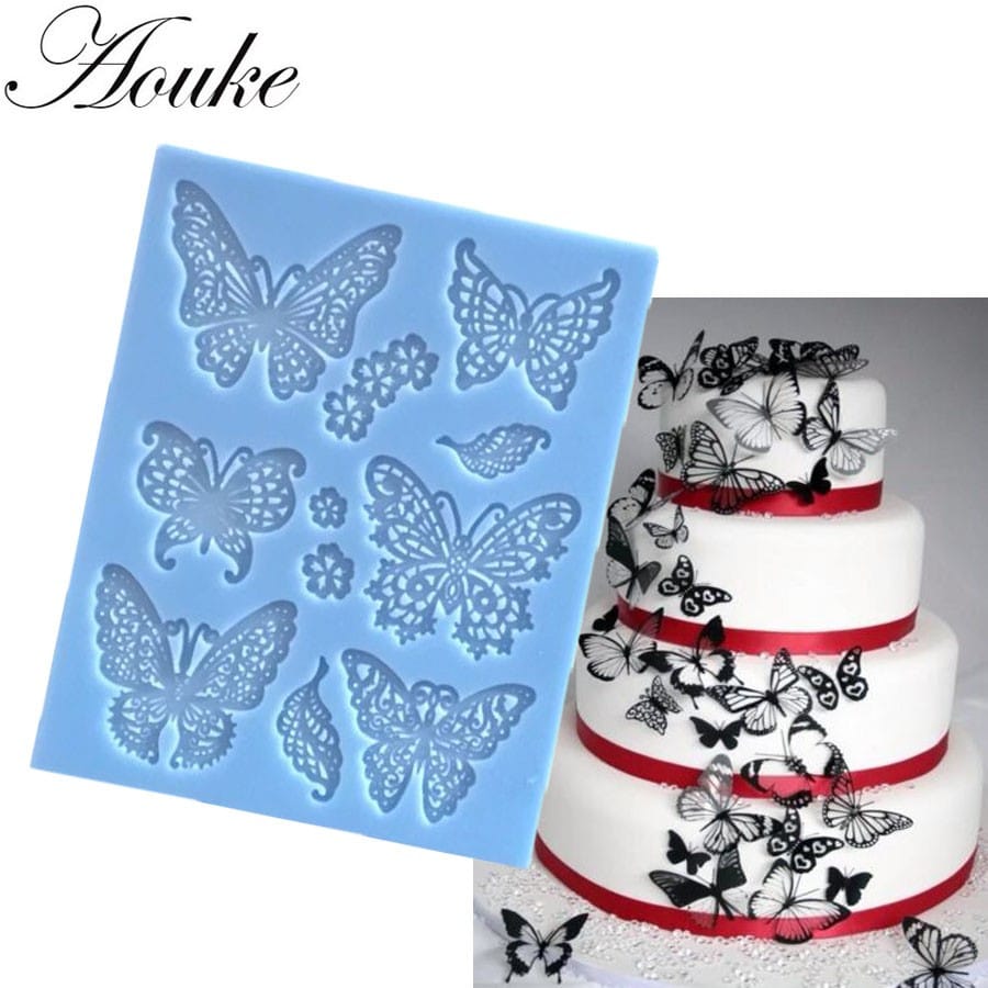 Estera Encaje diseño Mariposas Mini