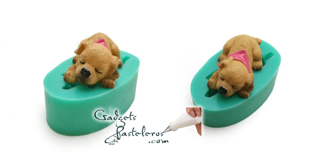 Molde Silicona Cachorro 002