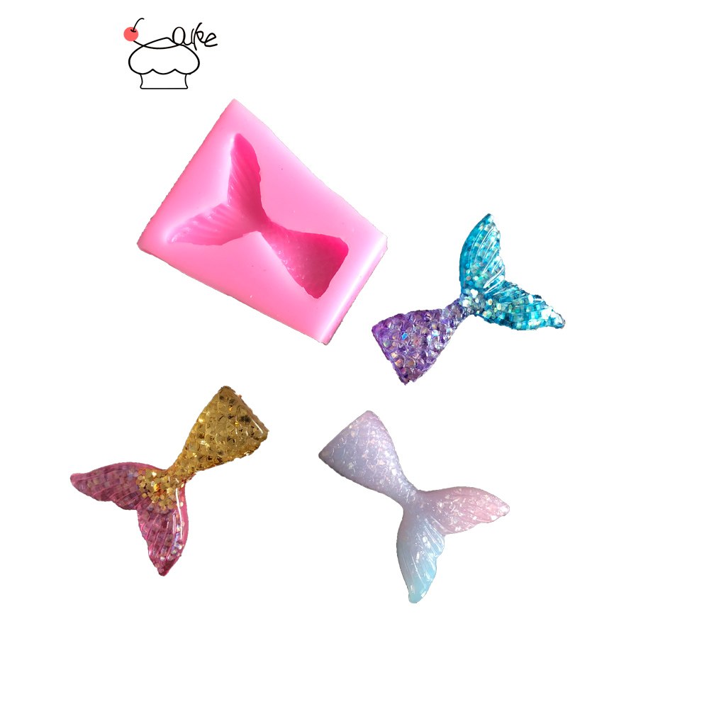 Molde Silicona Mini Cola de Sirena