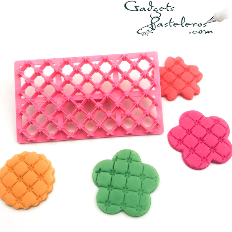 Texturizador con soporte diseño Primavera