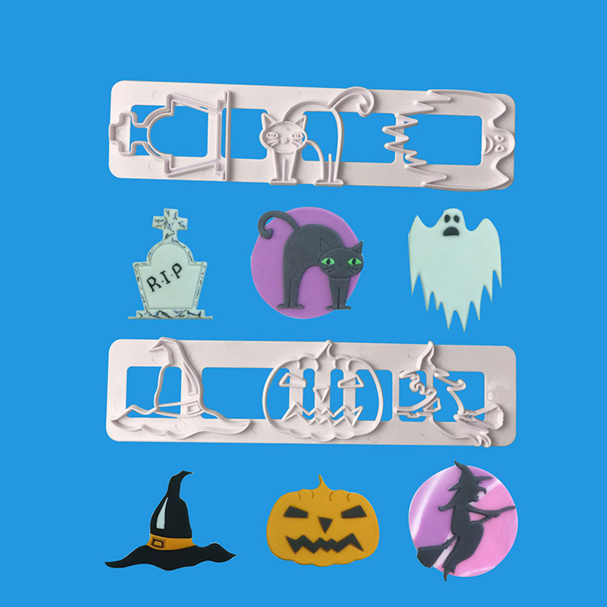 Set Regletas Cortadoras Halloween