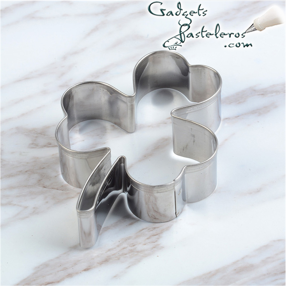 Cortador diseño trébol