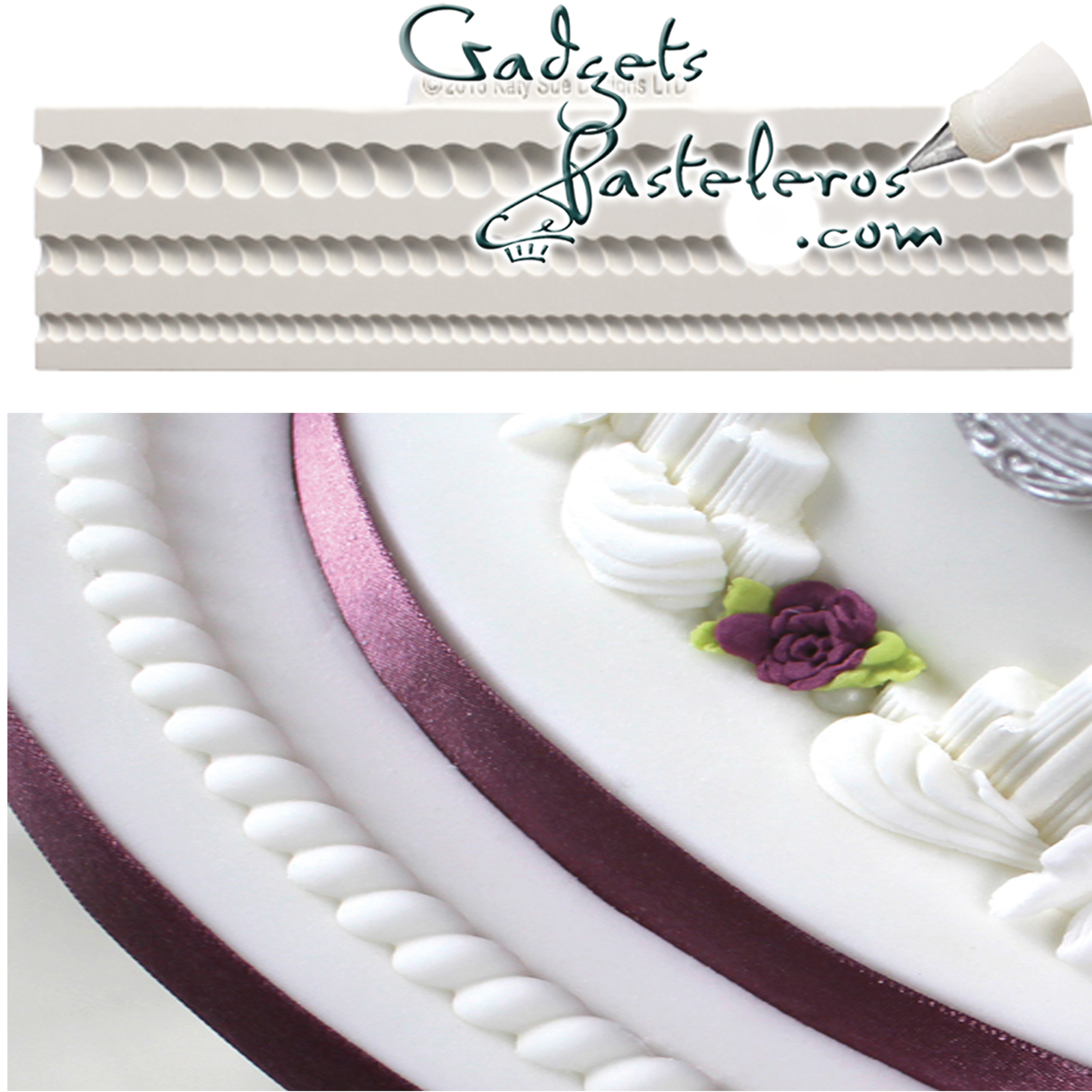 Molde Silicona Cuerda - Imagen 2