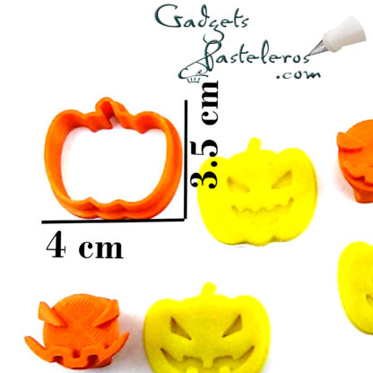 Set Cortador Calabaza  Mini y sellos - Imagen 2