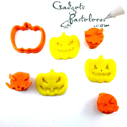 Set Cortador Calabaza  Mini y sellos