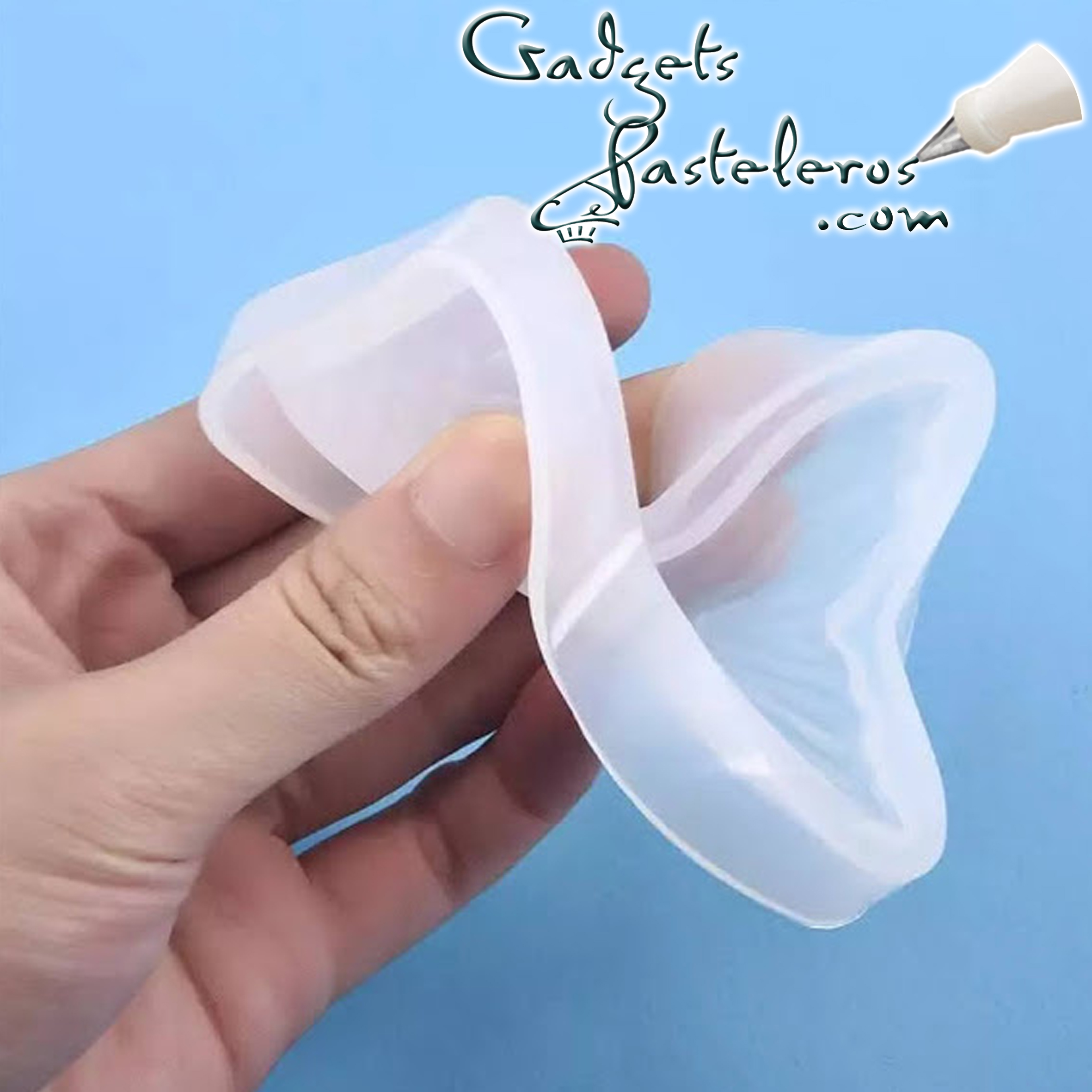 Molde Silicona Cola de Sirena Mediana - Imagen 4