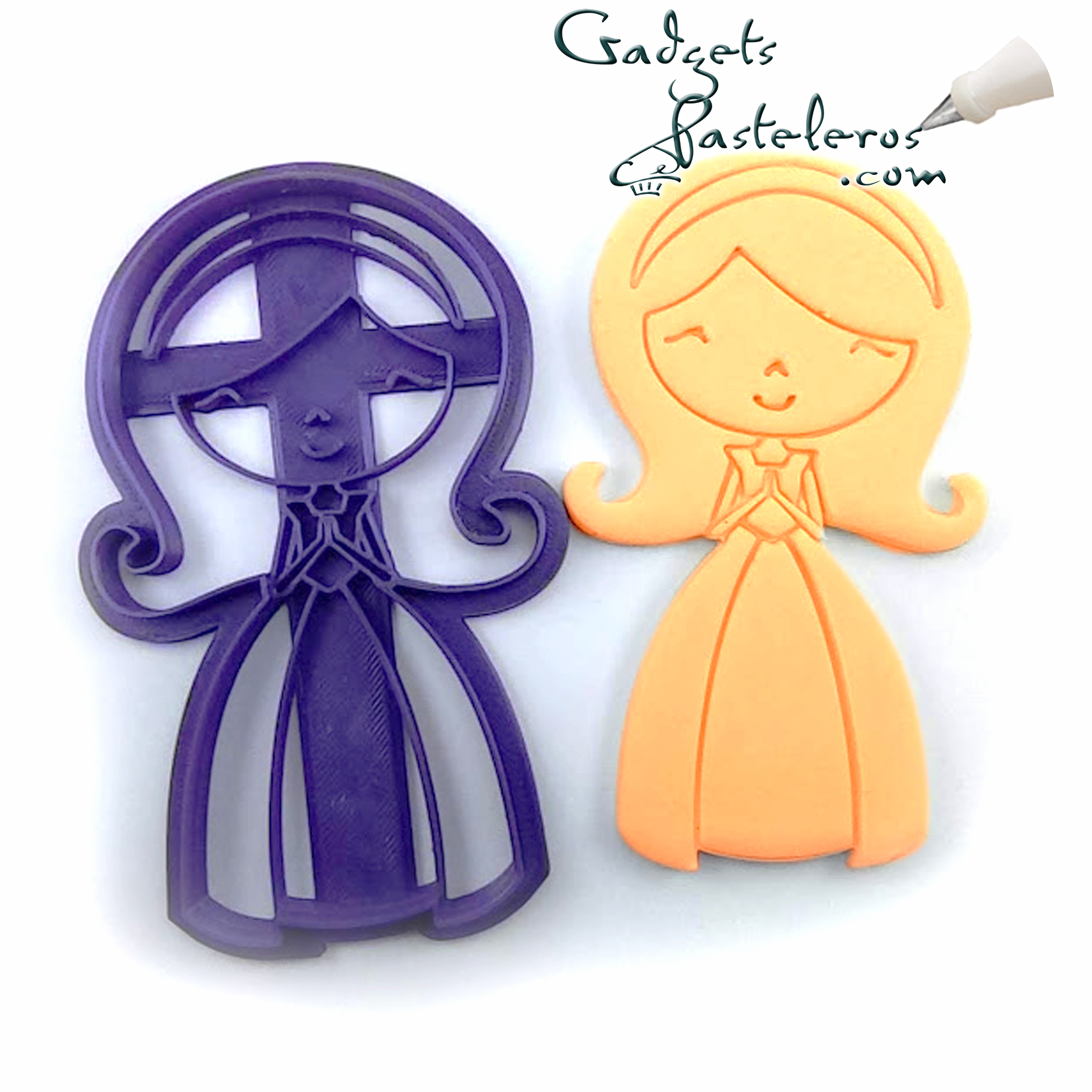 Cortagalletas Repujador grande Niña Comunión