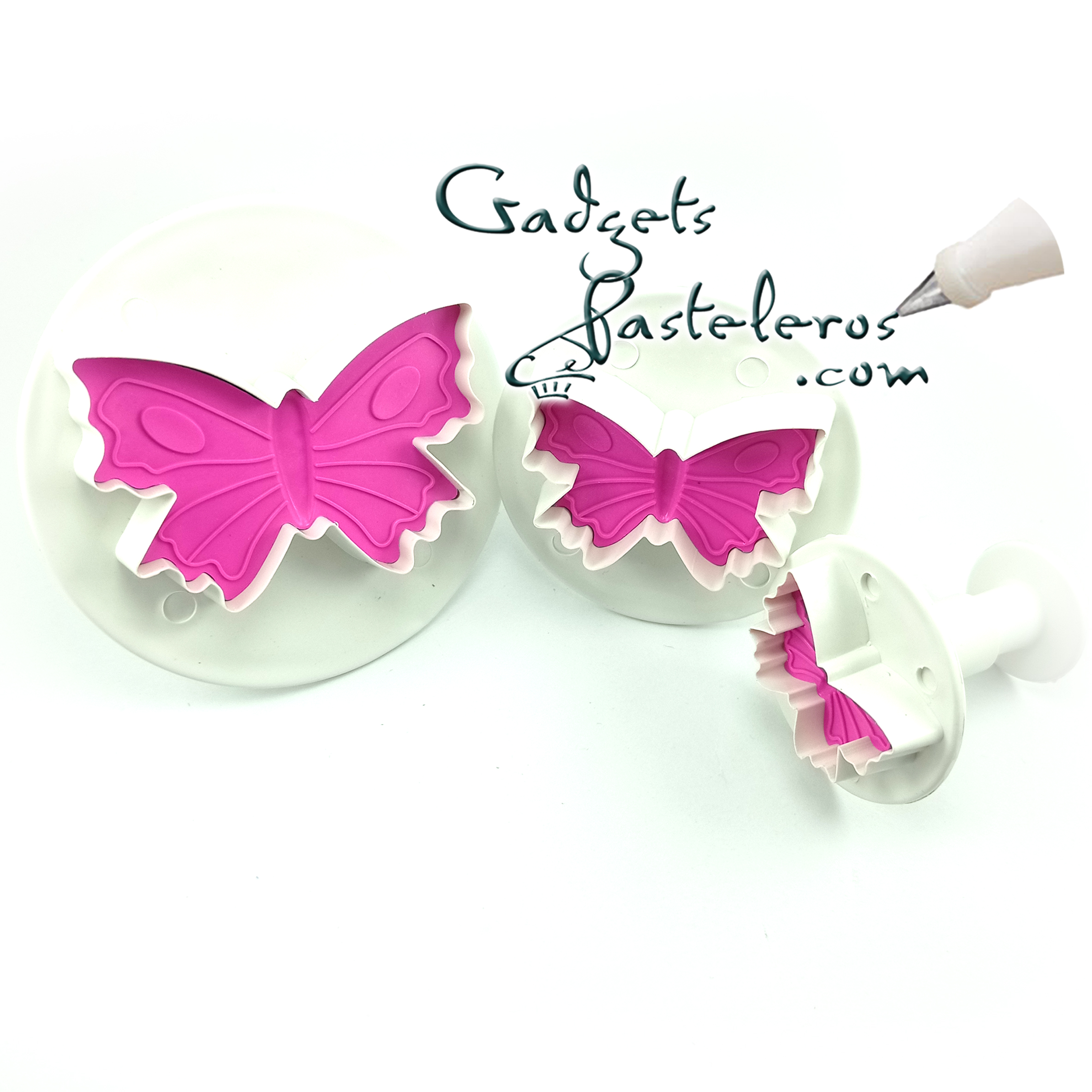 Set Cortadores Push Mariposas