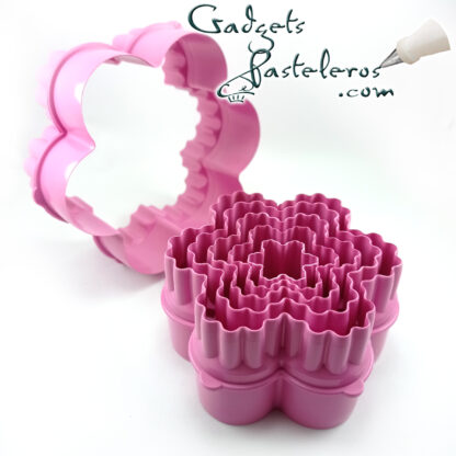 Set Cortadores Mora x 6 doble servicio