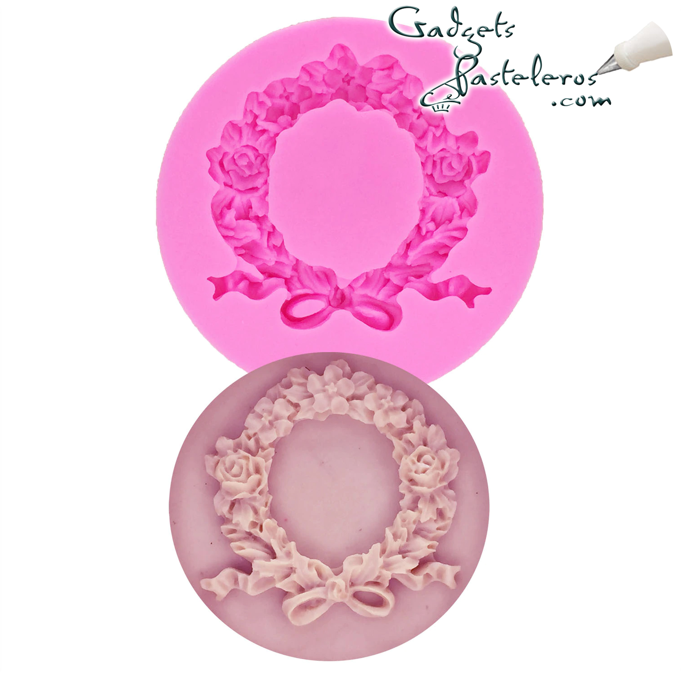 Molde Marco Corona Flores Mini