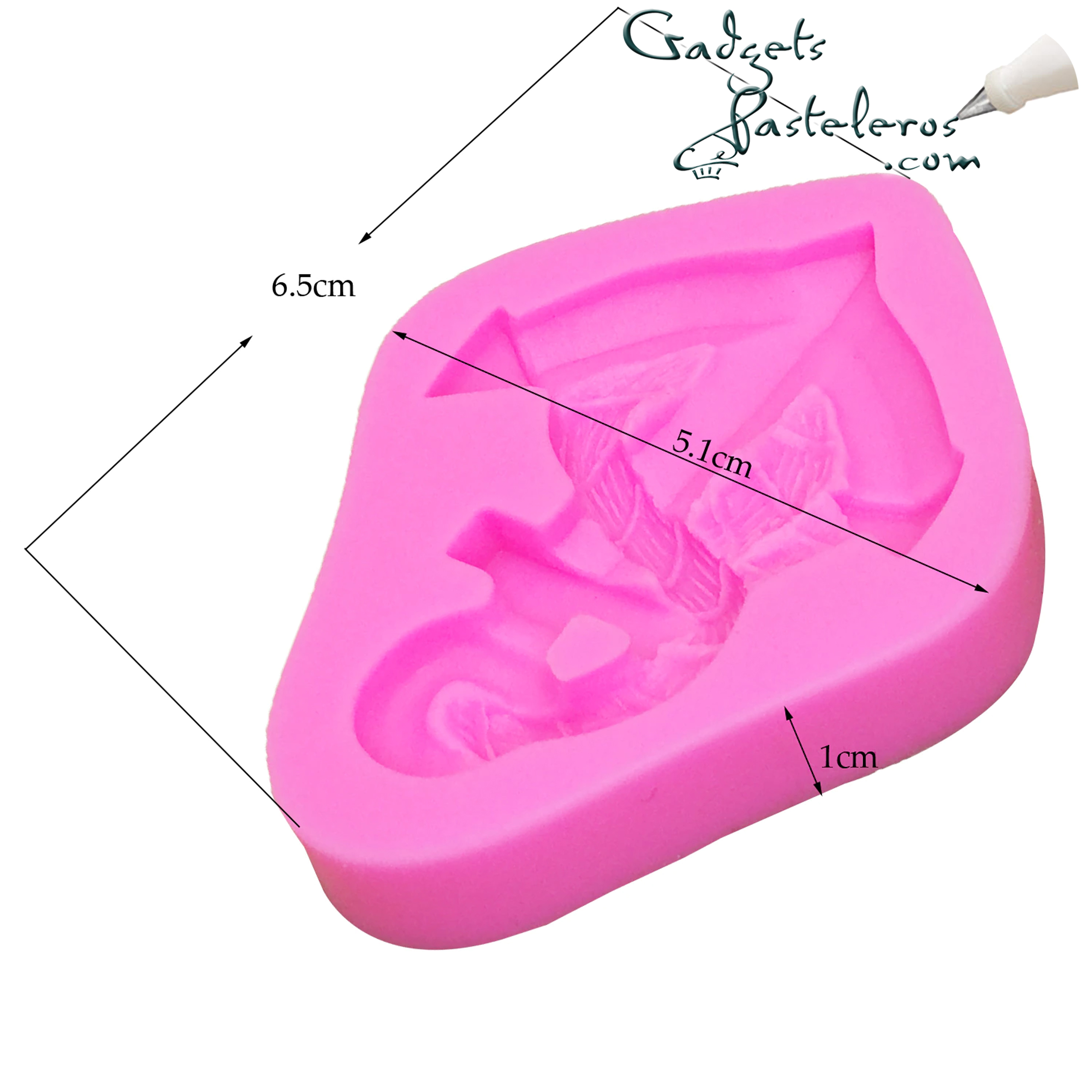 Molde Silicona Ancla - Imagen 2