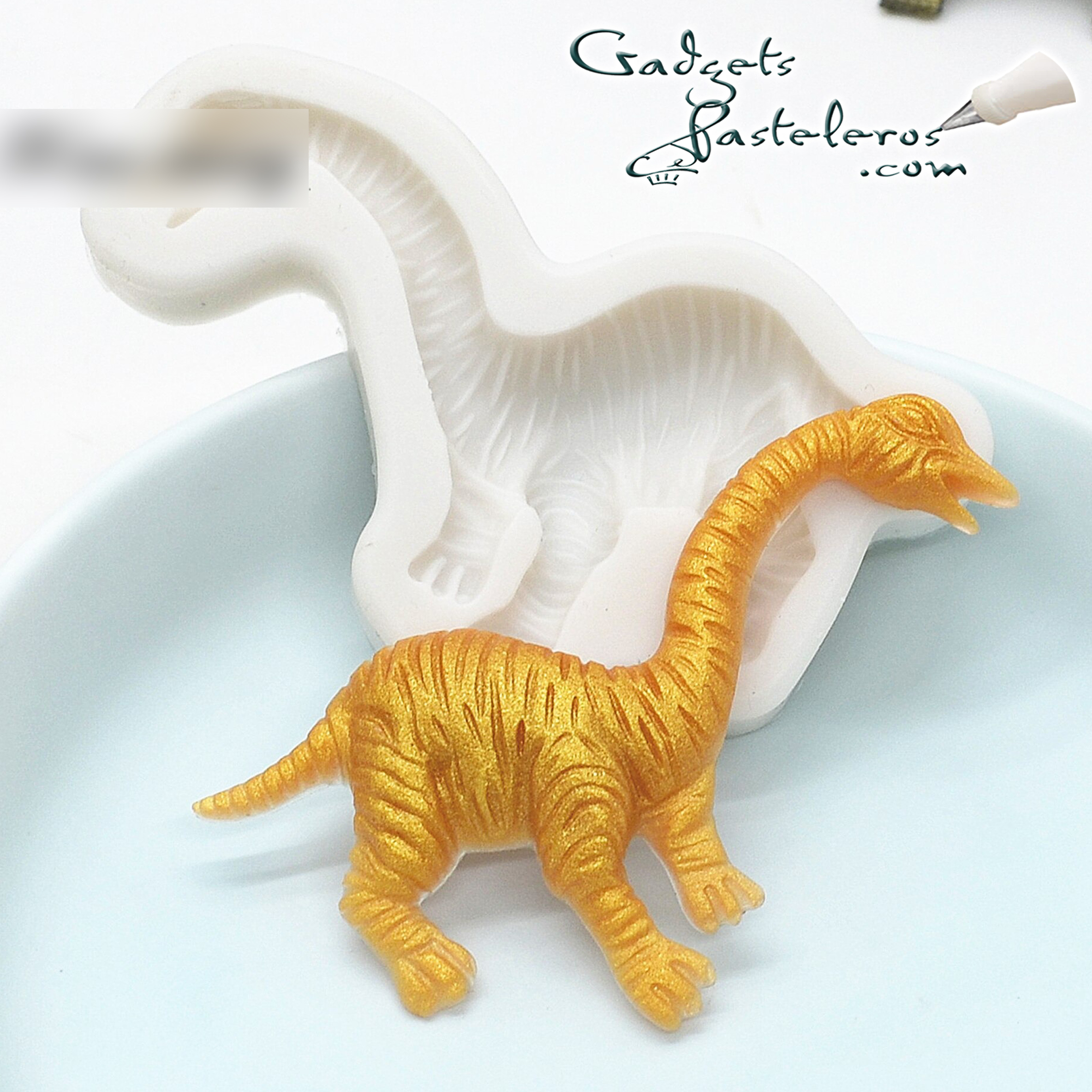 Molde Silicona Dinosaurio 12