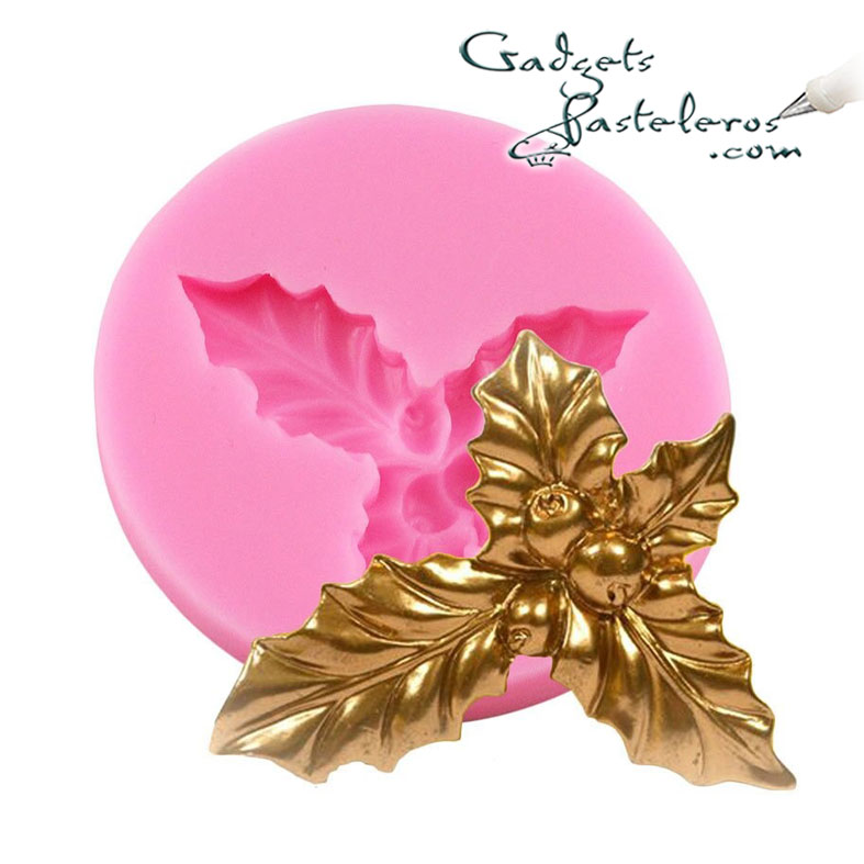 Molde Silicona Acebo