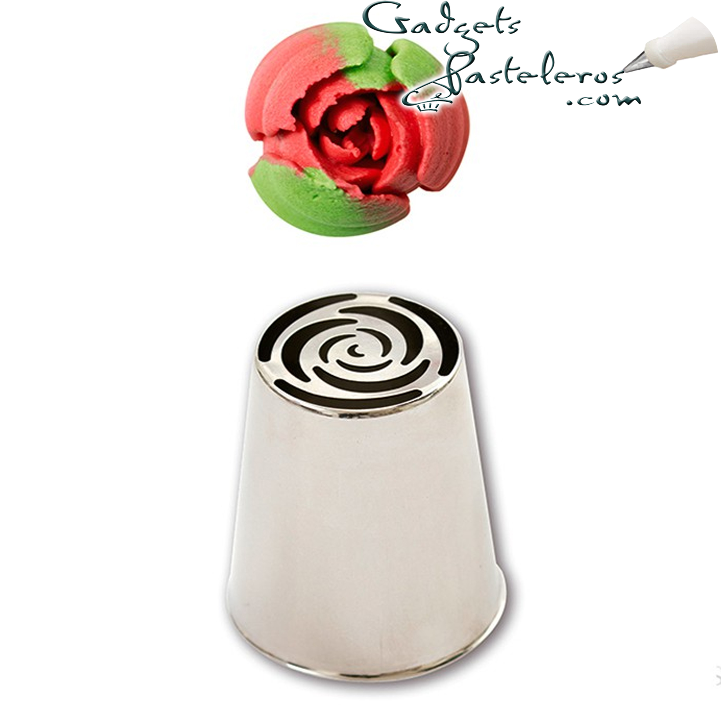 Boquilla Rusa Capullo Rosa