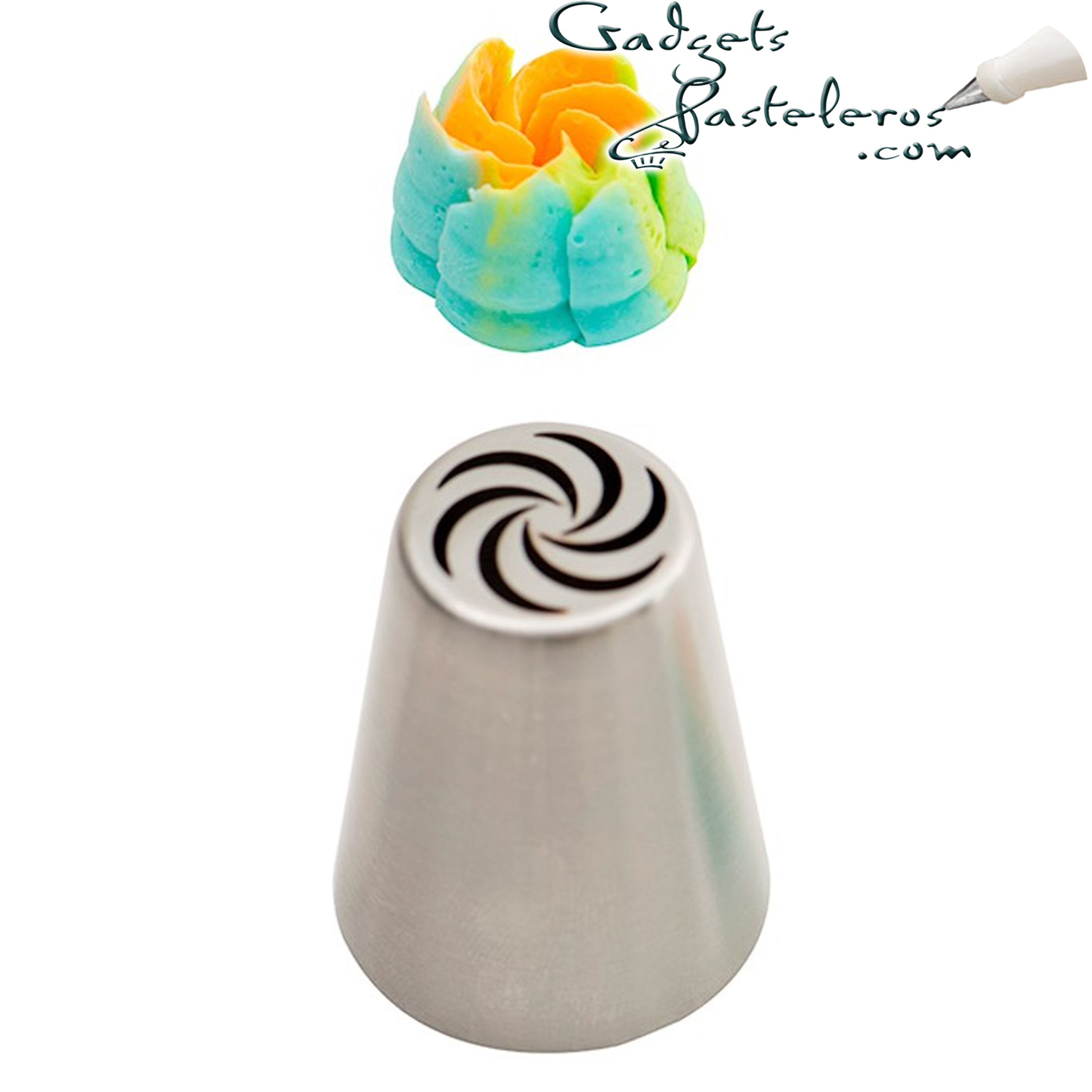 Boquilla Rusa Rosa Cerrada