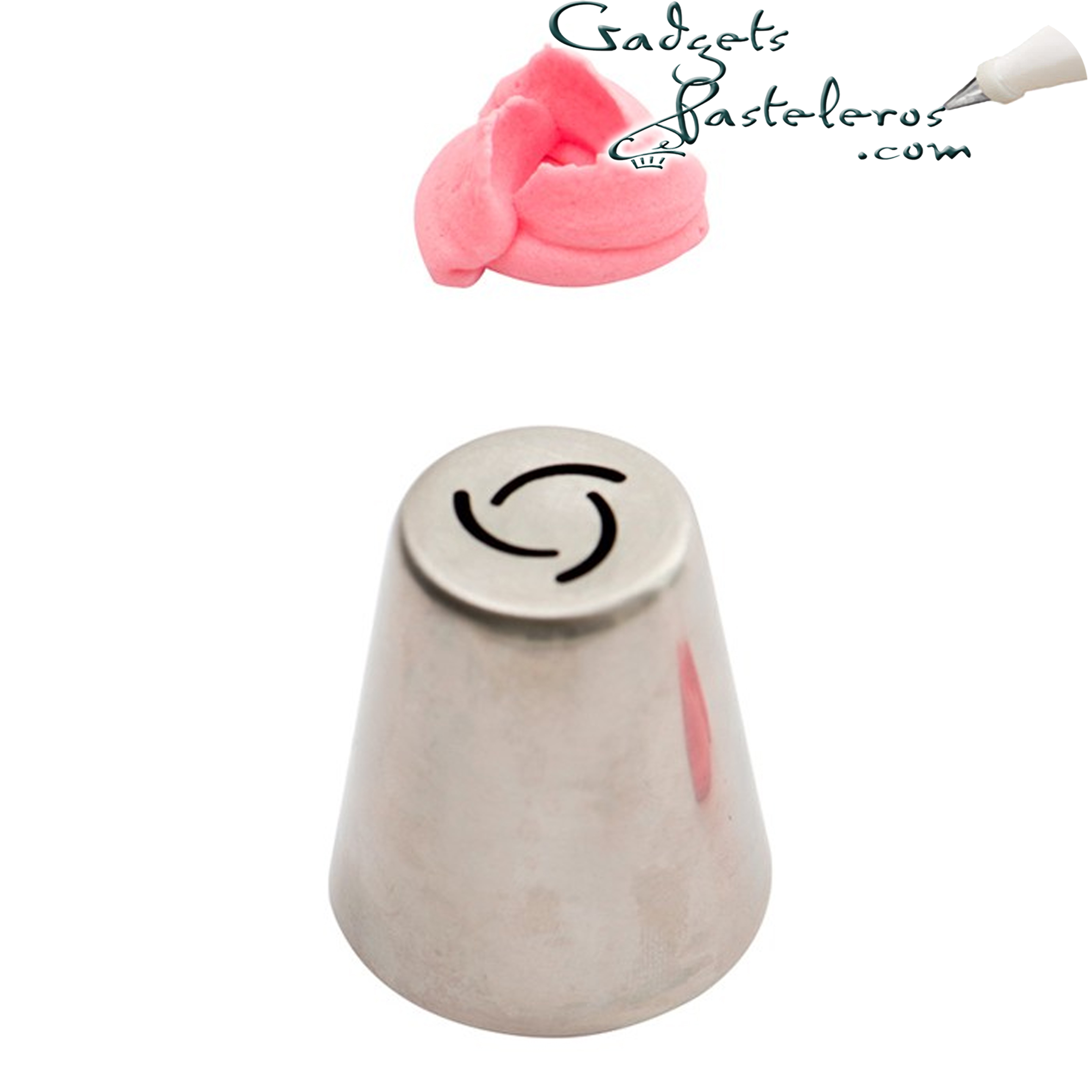 Boquilla Rusa Rosa pequeña