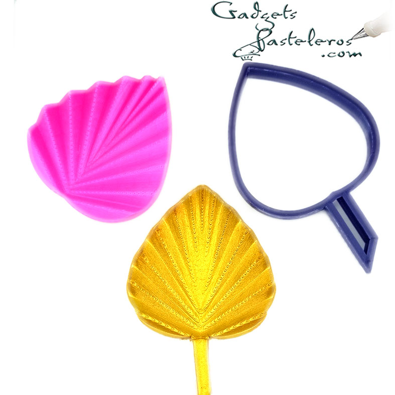 Set Cortador + sello Hoja Plegadiza Mediana