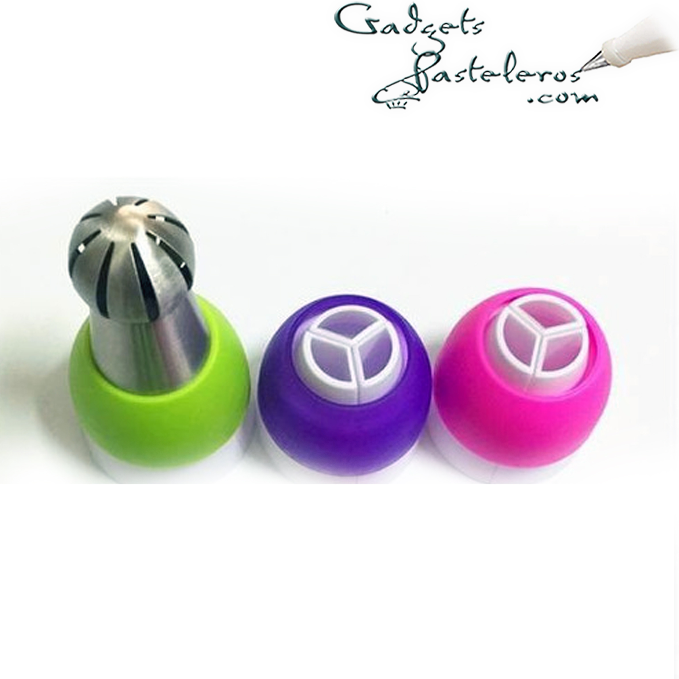 Acople tricolor para Boquilla Ball