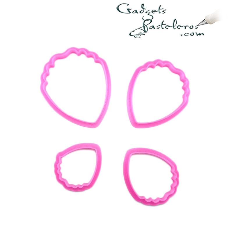 Set Cortadores x 4 peonias - Imagen 2