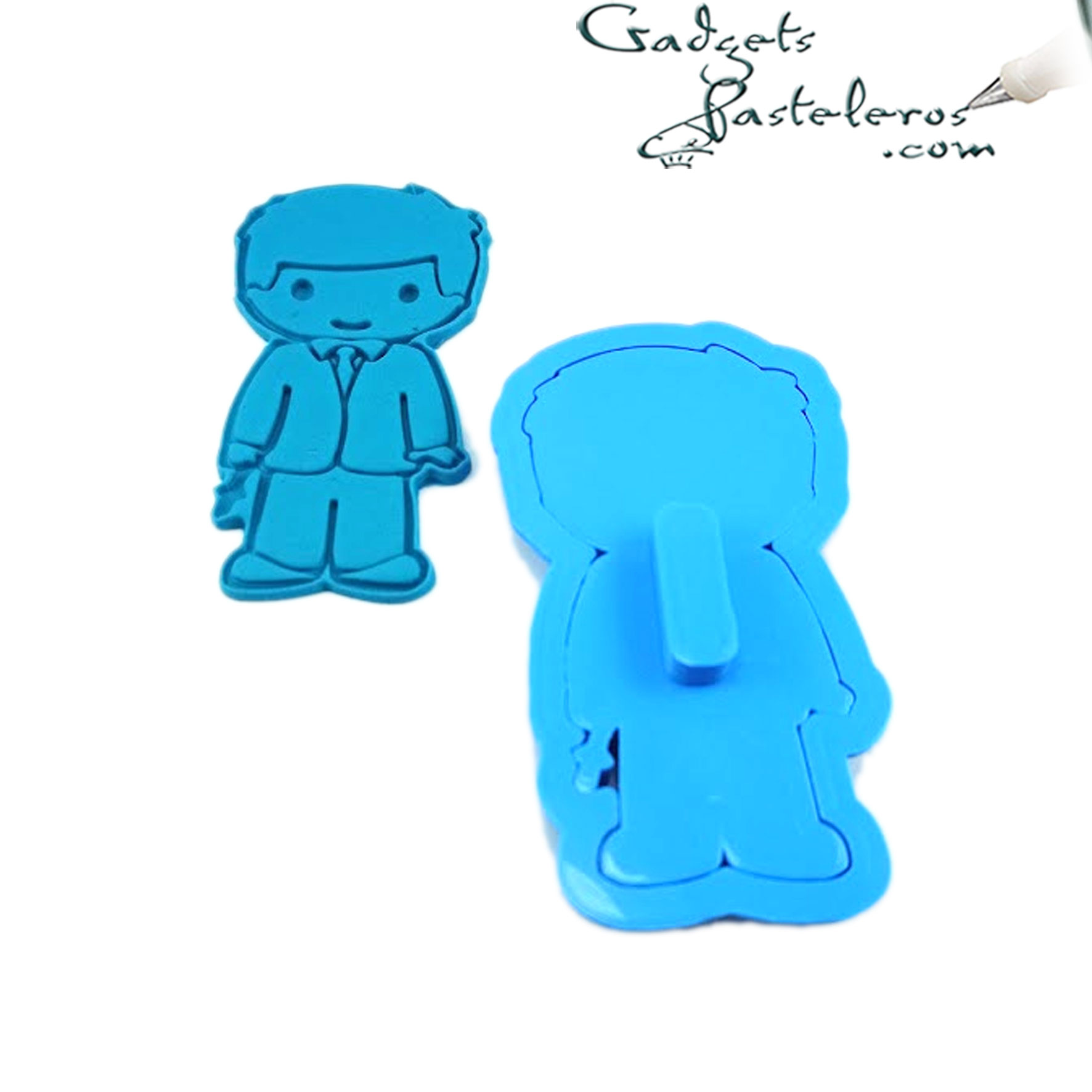 Set Cortador + Repujador Niño Comunión - Imagen 4