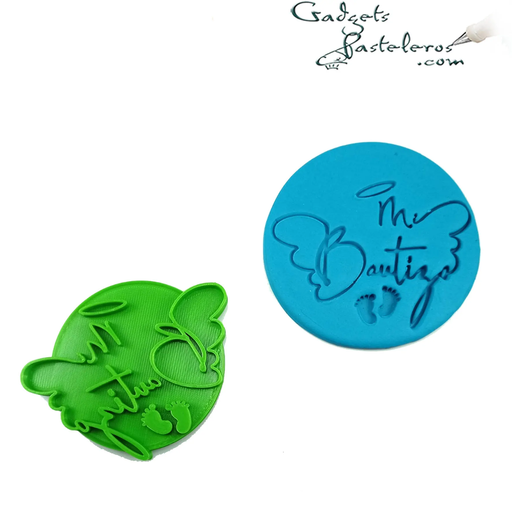 Sello con soporte Mi Bautizo - Imagen 4