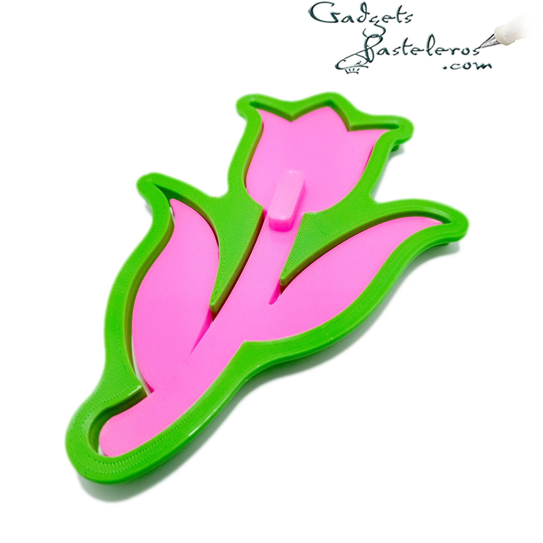 Cortador Tulipán con tallo - Imagen 2