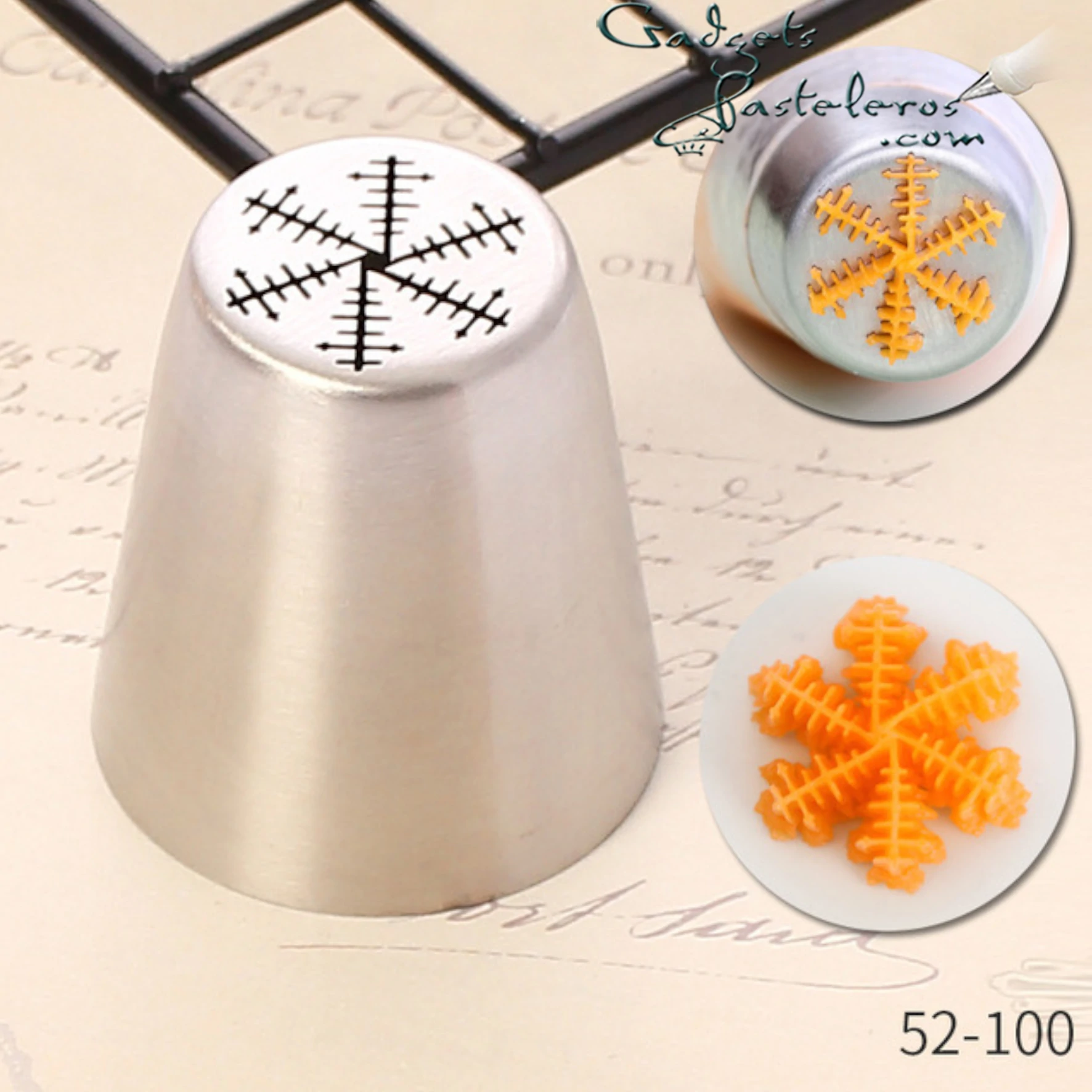 Boquilla Diseño Copo Nieve Ref 03