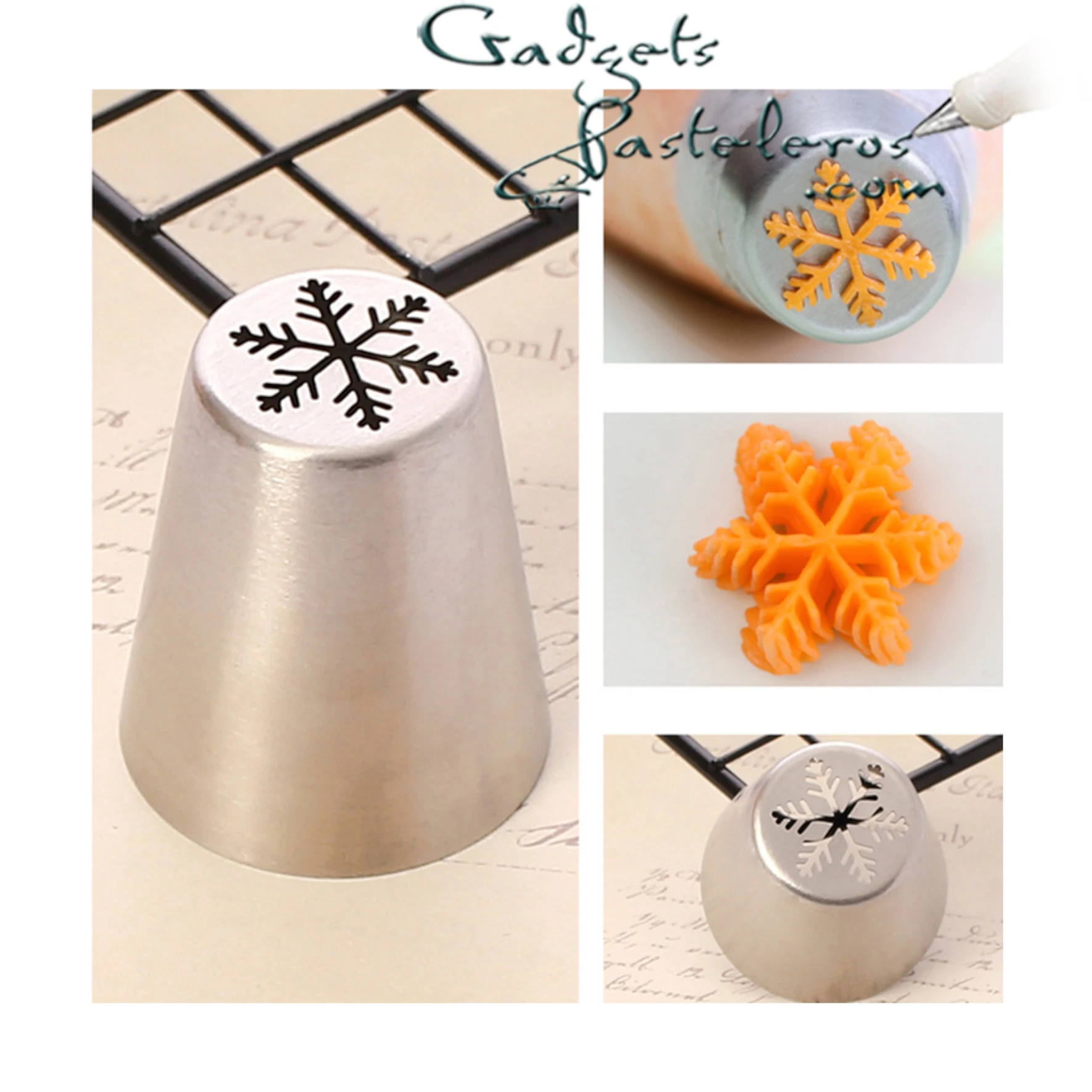 Boquilla Diseño Copo Nieve Ref 03 - Imagen 2