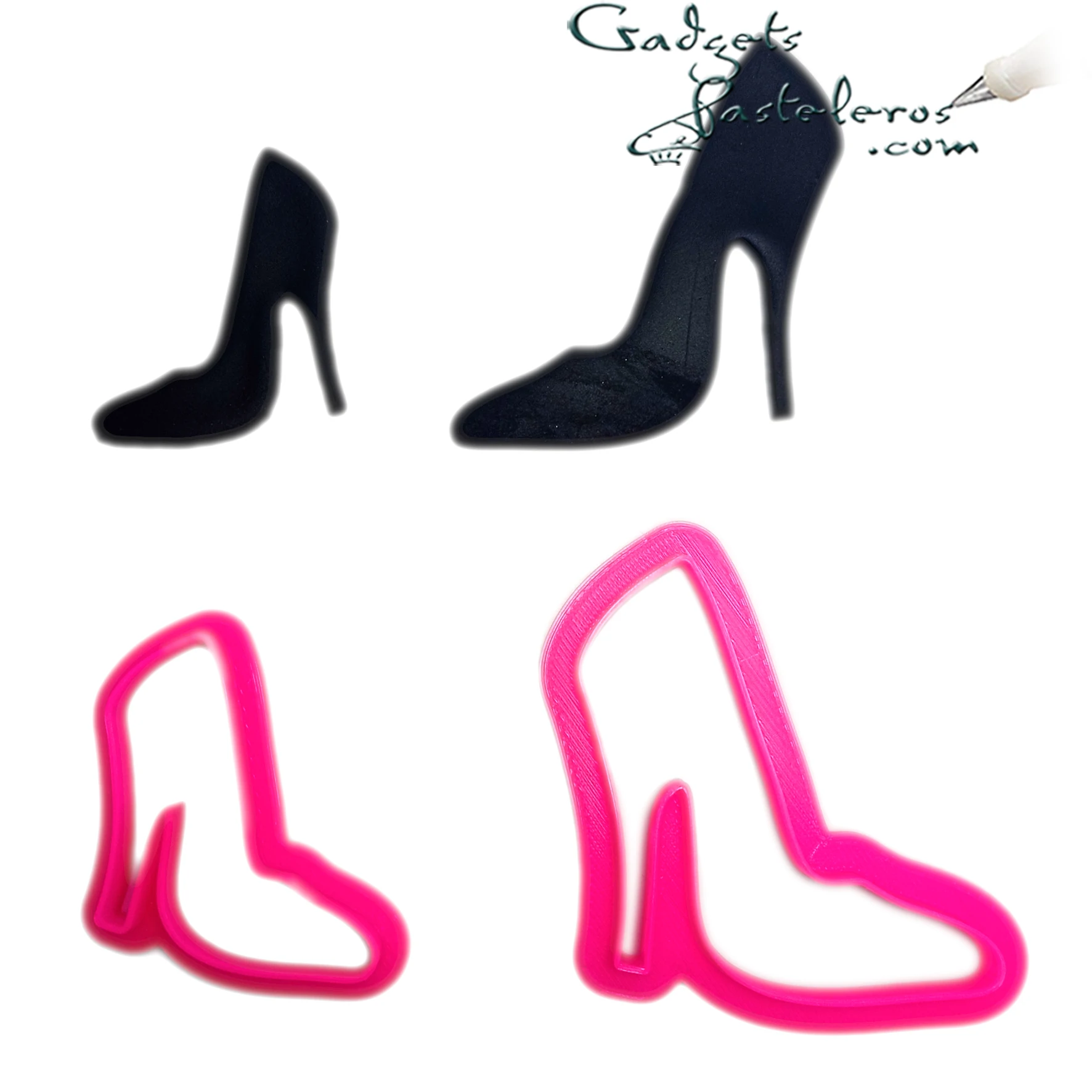 Cortador Zapato Tacón Mujer - Imagen 2