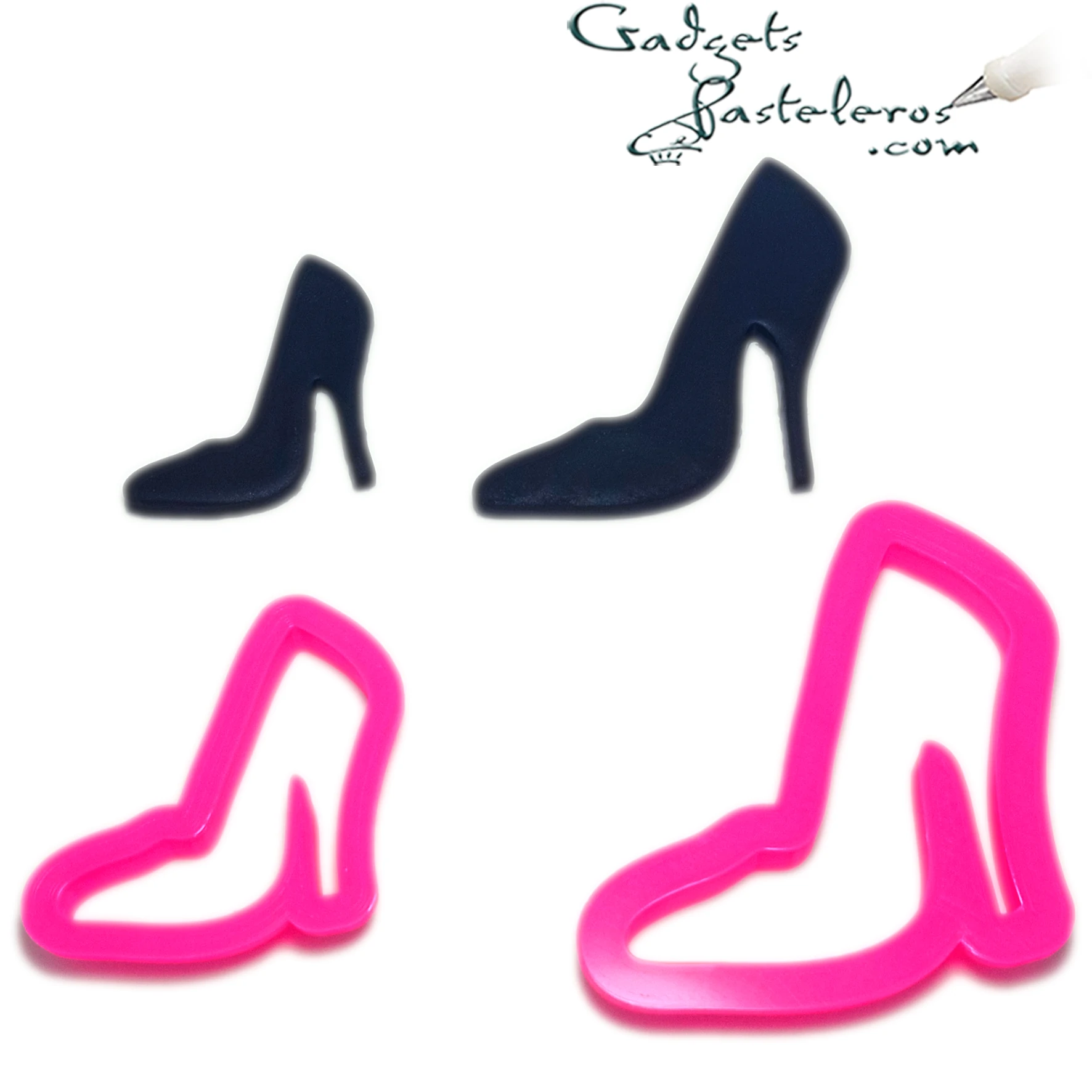 Cortador Zapato Tacón Mujer