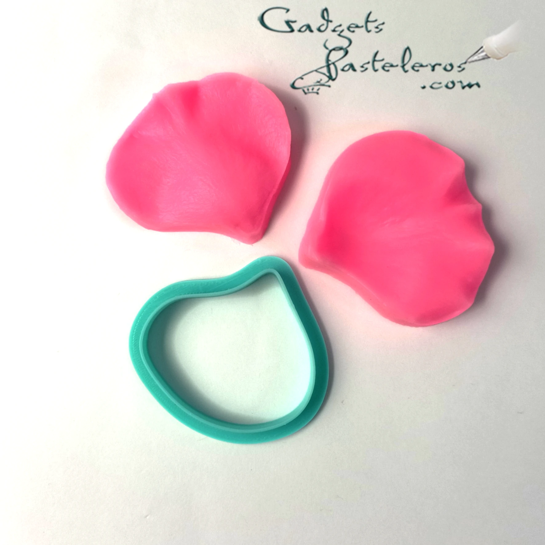 Set texturizador grande Pétalos de Rosa - Imagen 5