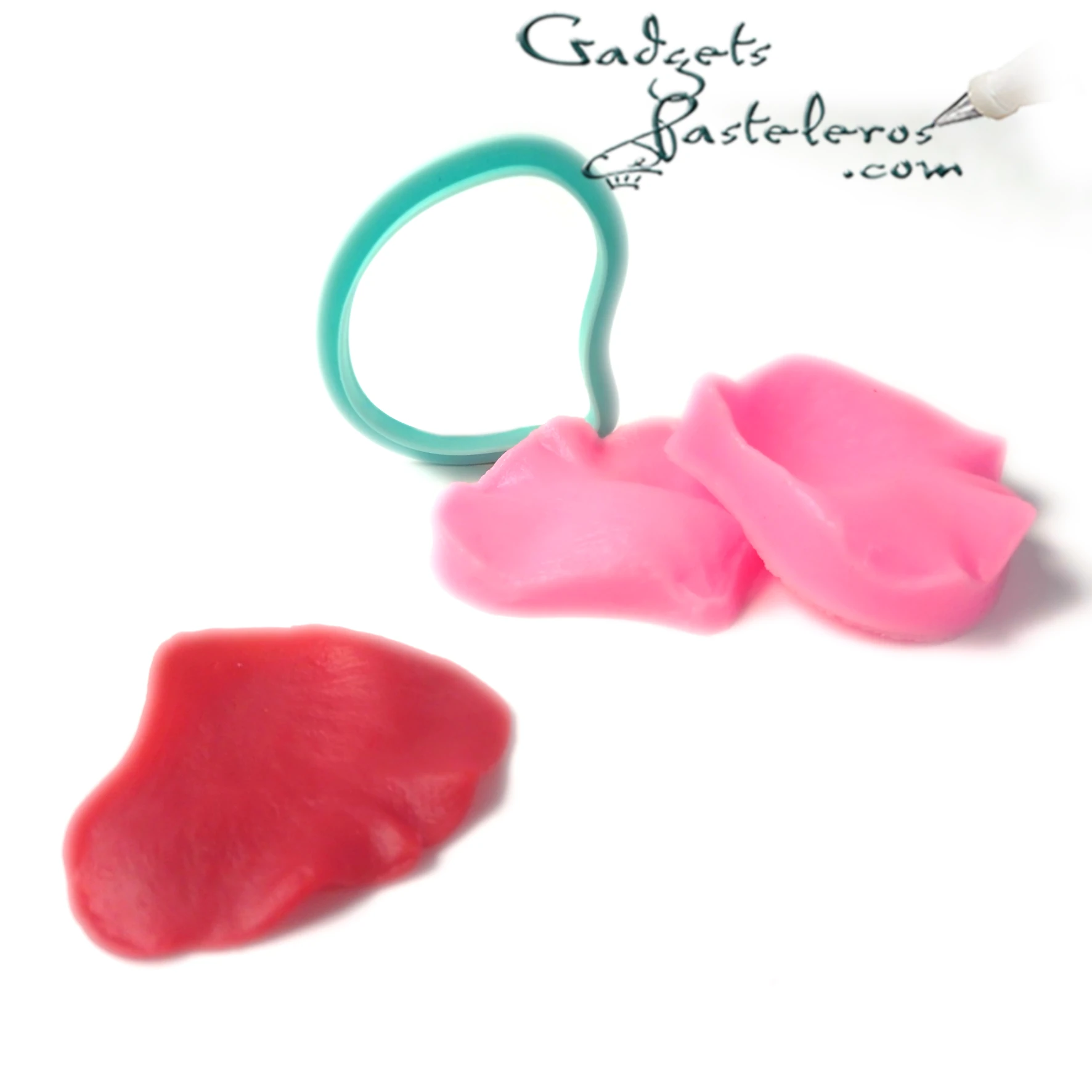 Set texturizador grande Pétalos de Rosa - Imagen 6