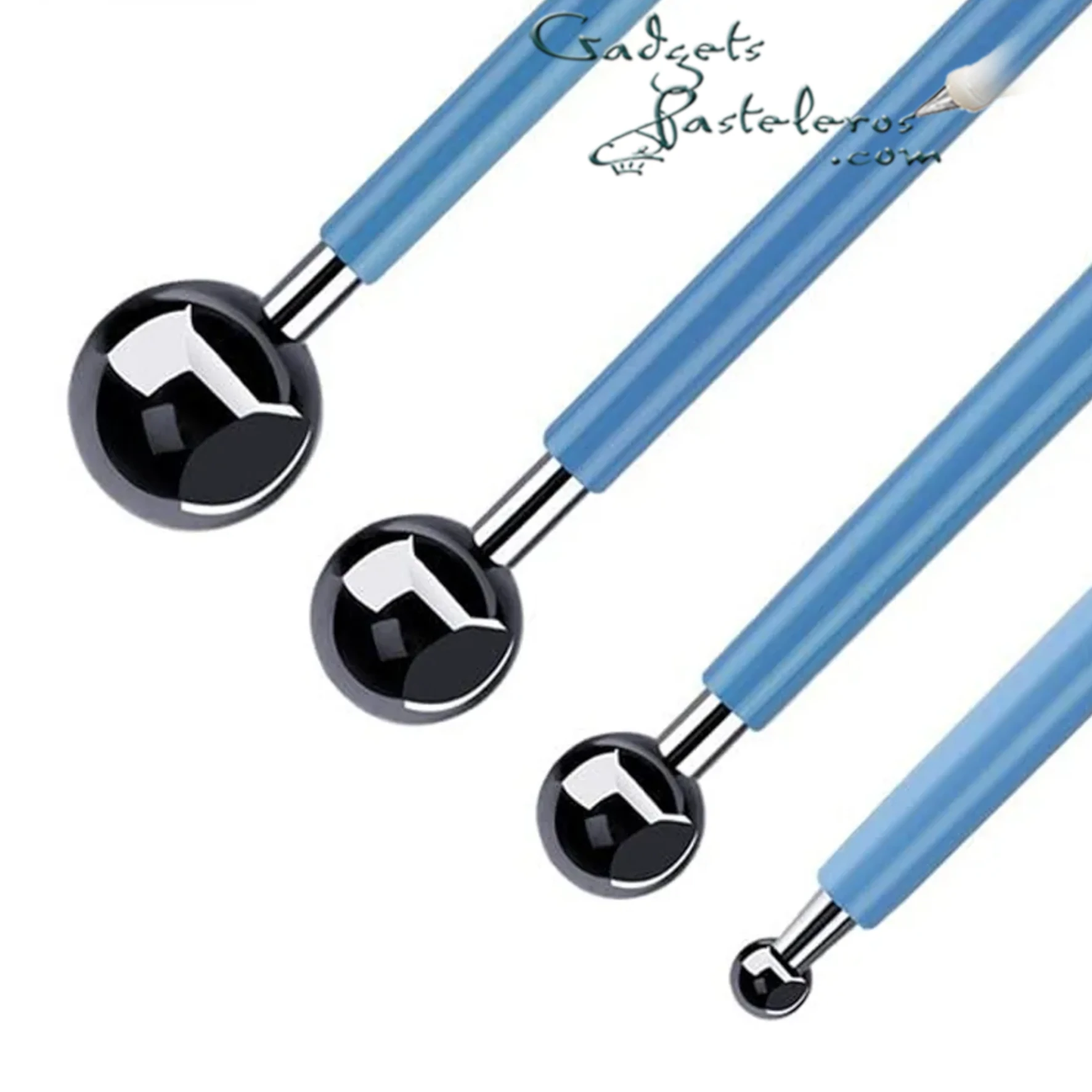 Set x 4 herramientas de Bola para Modelado - Imagen 2