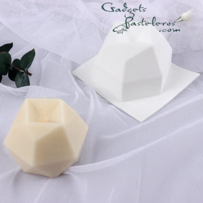 Molde Silicona poligonal 3D - Imagen 4