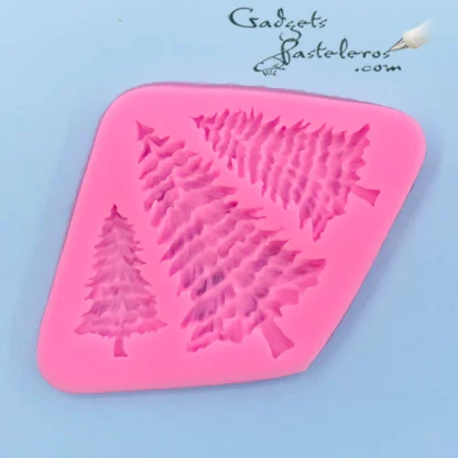 Molde Silicona Pinos Navideños - Imagen 4