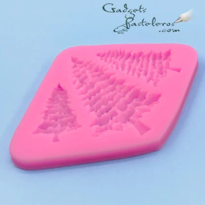 Molde Silicona Pinos Navideños - Imagen 5