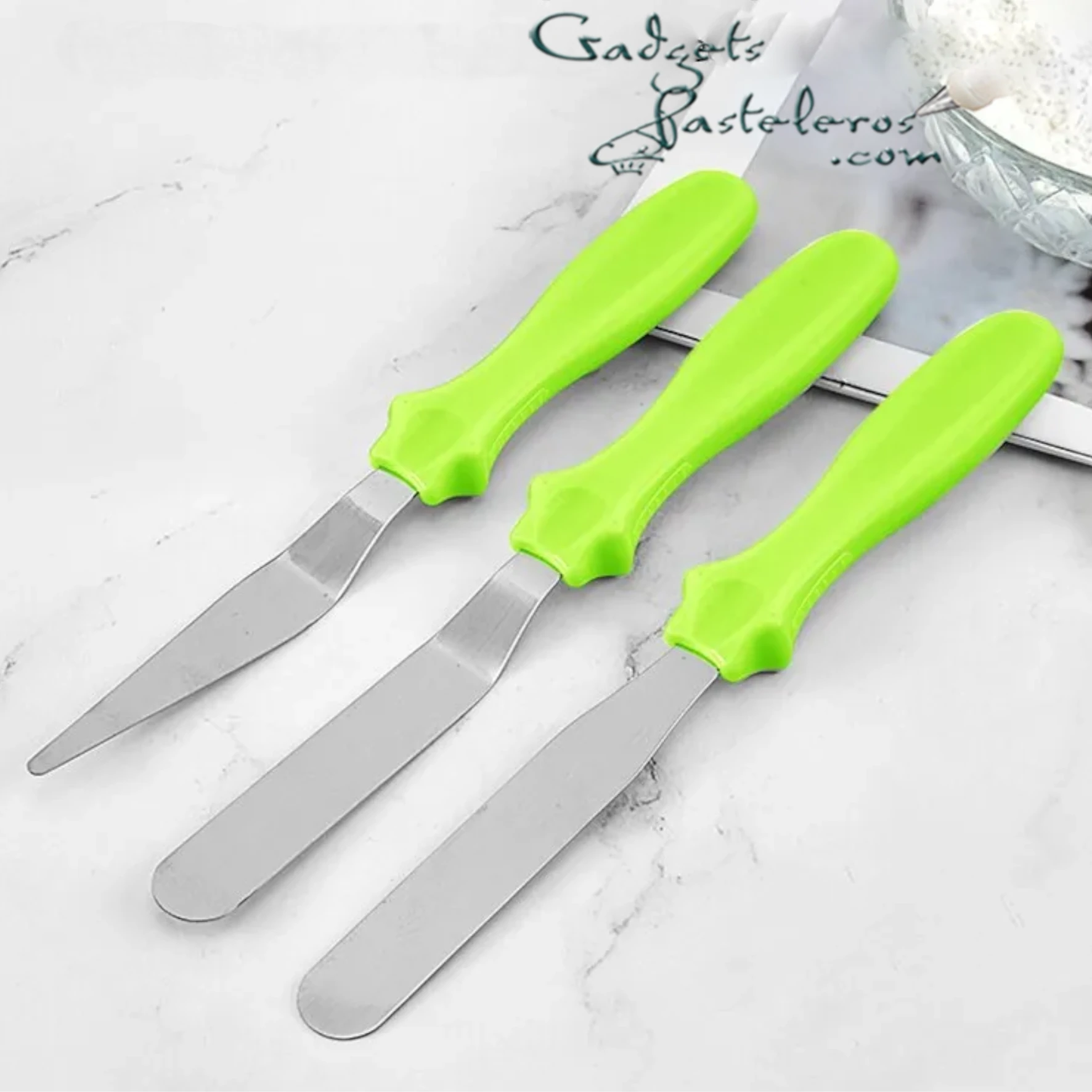 Set Espátulas Pequeñas x 3