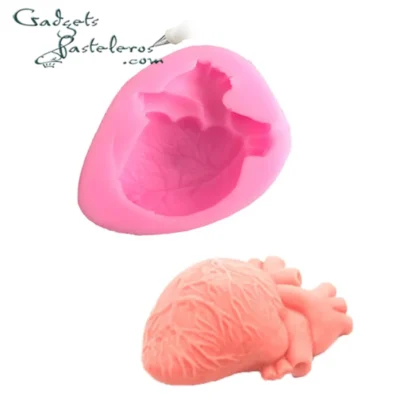 Molde Silicona Corazón