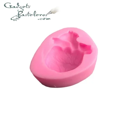 Molde Silicona Corazón - Imagen 2