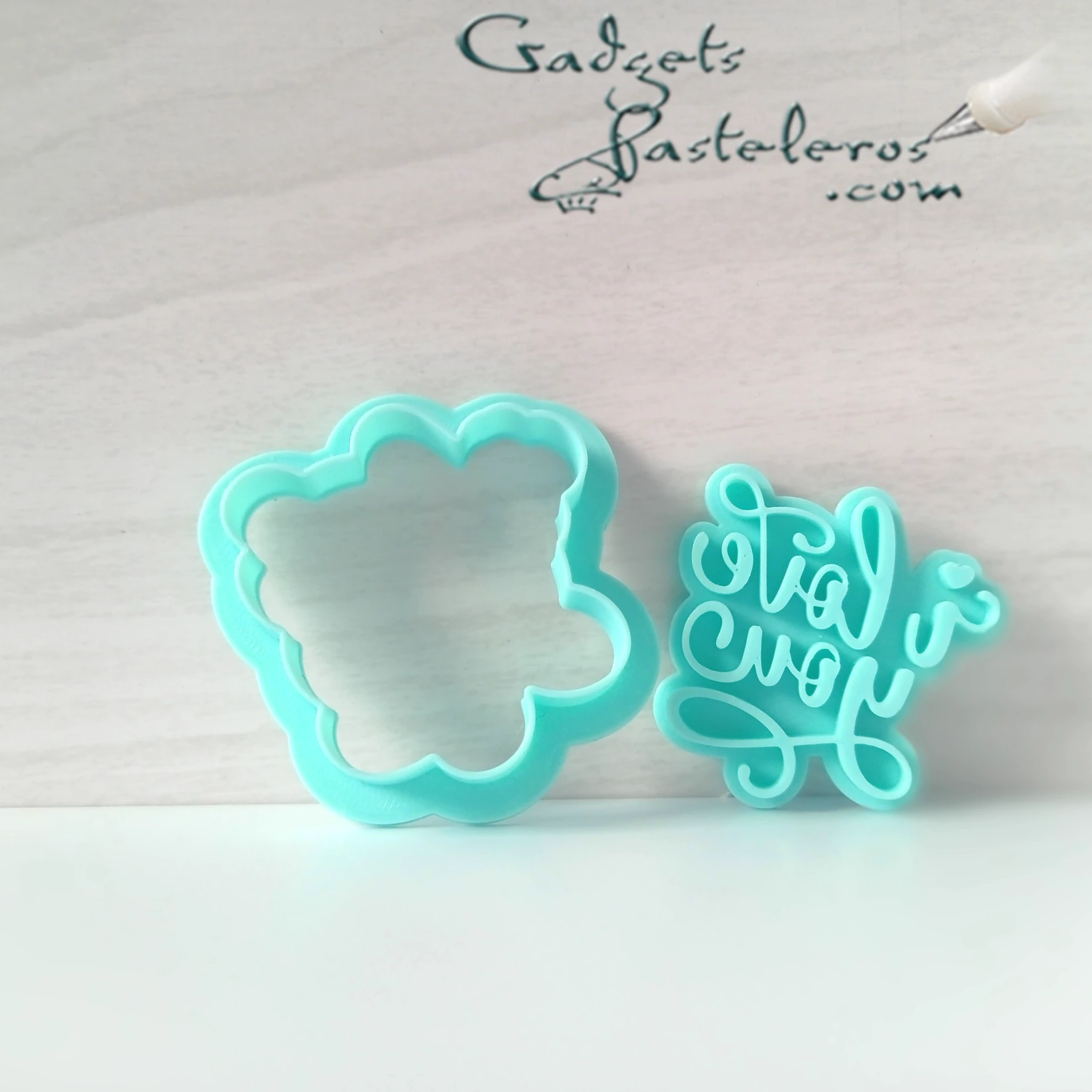 Sello + Cortador I love you - Imagen 4