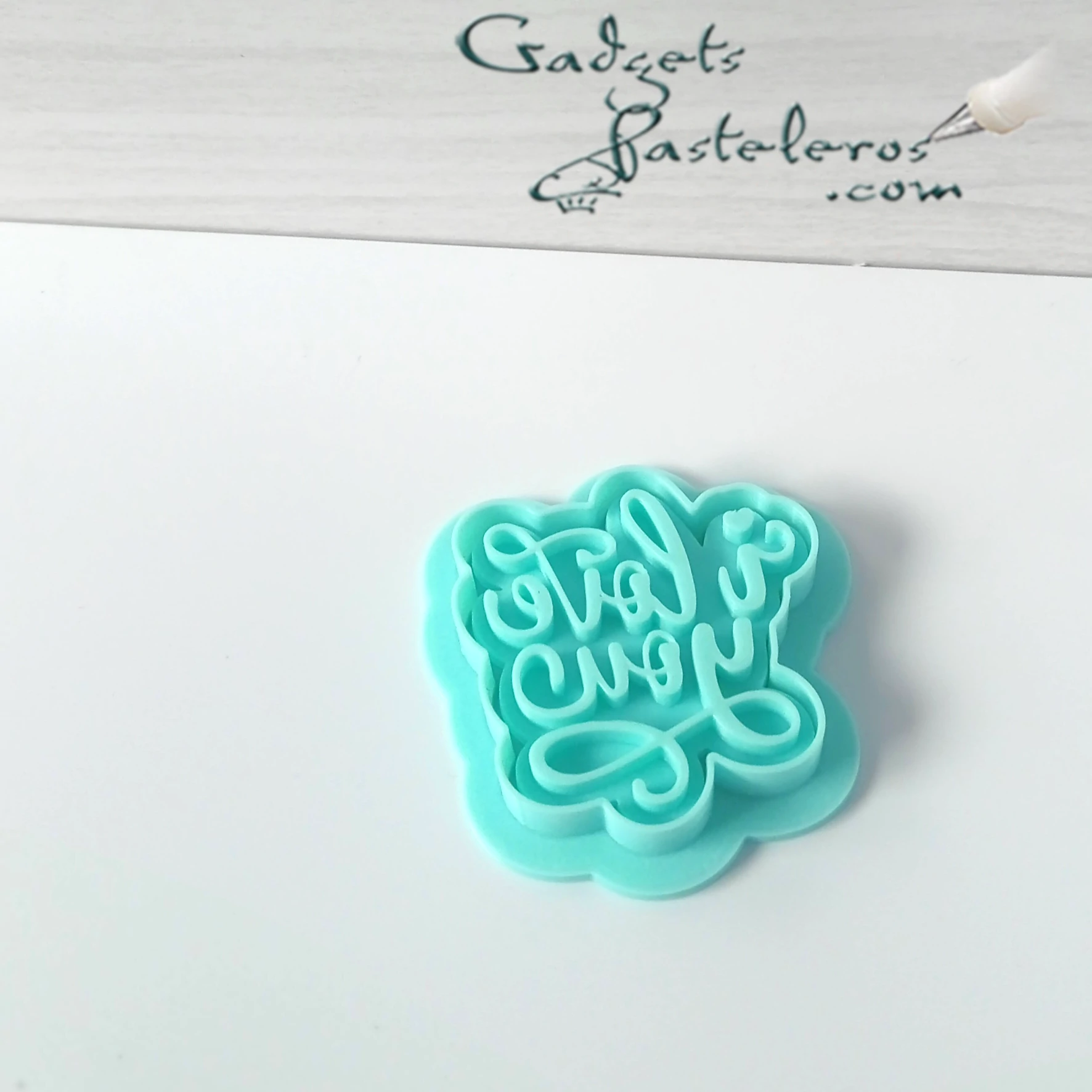 Sello + Cortador I love you - Imagen 5