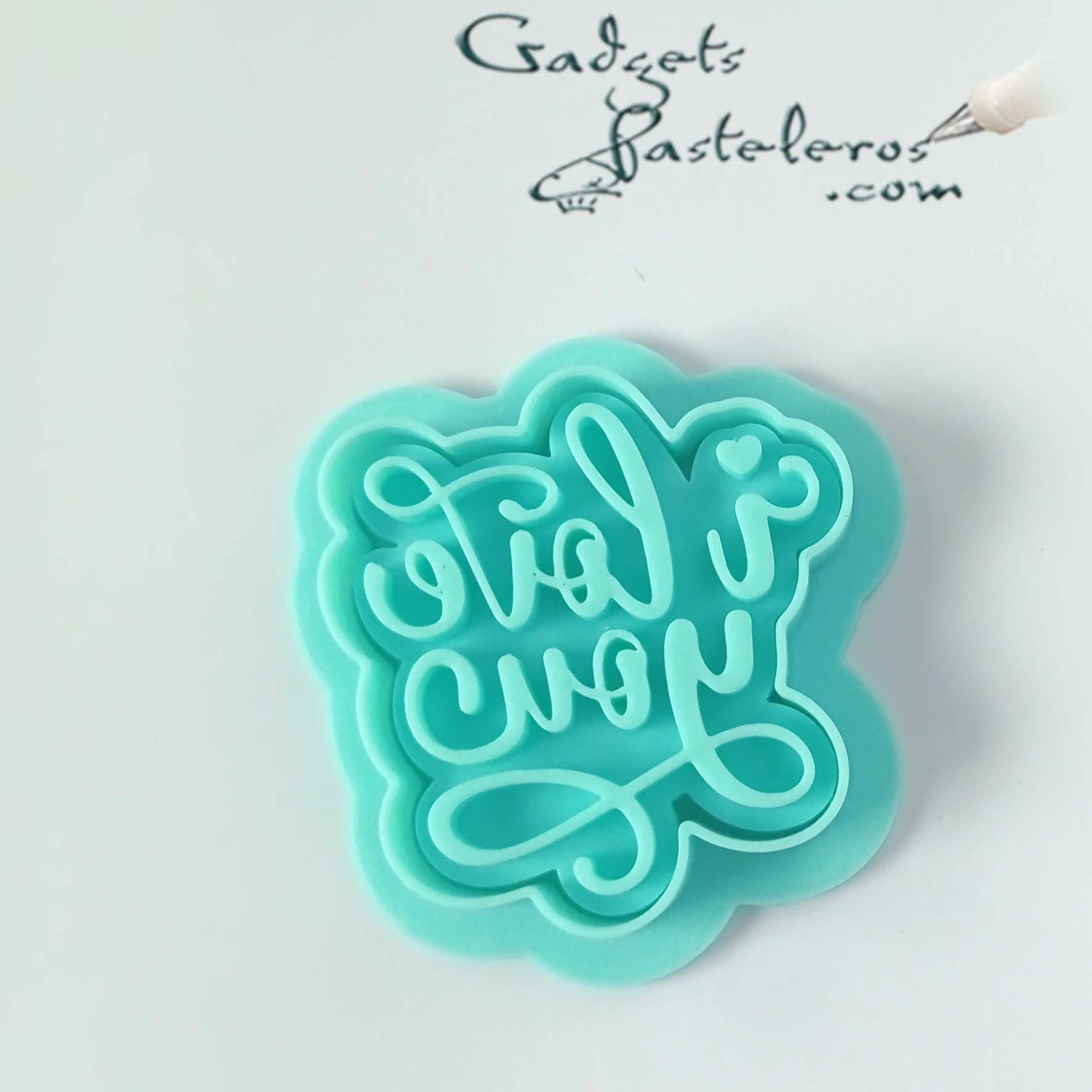 Sello + Cortador I love you - Imagen 2