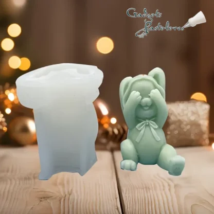 Molde Silicona Conejo Tierno