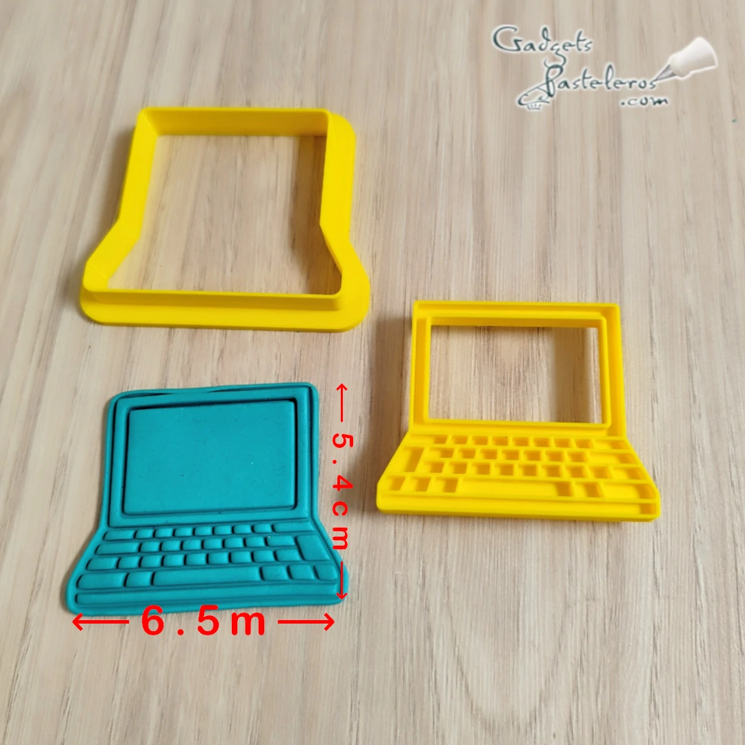 Set x 3 Cortadores + Sellos Temática Oficina - Imagen 5