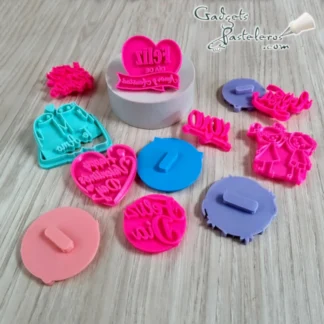 Sellos Stamp  Amor y Amistad
