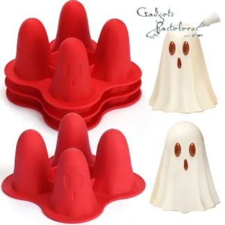Molde Silicona Fantasmas 3D
