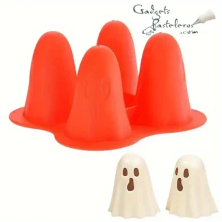 Molde Silicona Fantasmas 3D