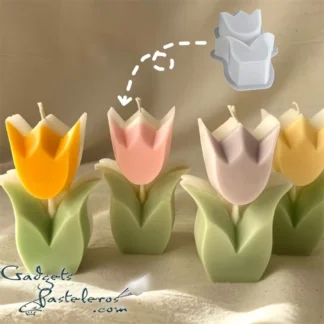 Molde Silicona Tulipán Pequeño